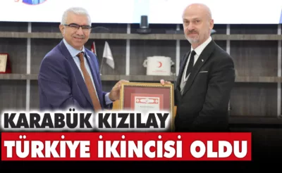 Karabük Kızılay’ı Performansta Türkiye İkincisi Oldu