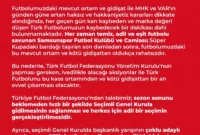 Samsunspor, TFF’yi ’acil’ seçimli genel kurula davet etti