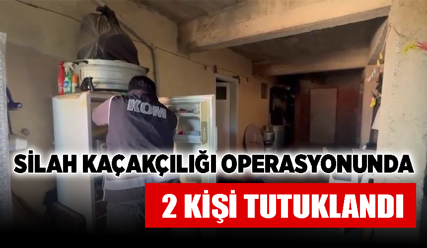 Karabük’te silah kaçakçılarına darbe: 2 tutuklama