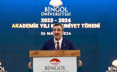 Cumhurbaşkanı Yardımcısı Yılmaz: “22 yılda üniversite sayımız 76’dan 208’e yükseldi”