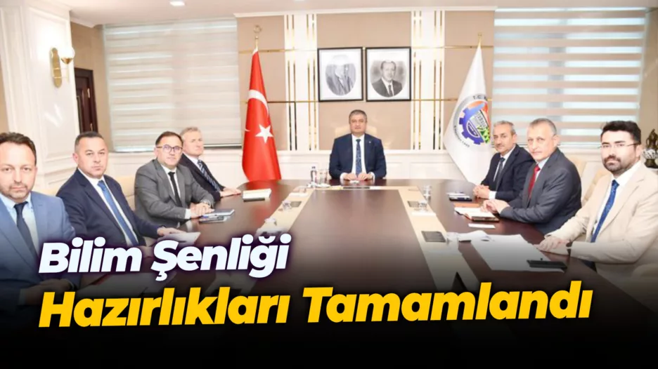 Bilim Şenliği Hazırlıkları Tamamlandı