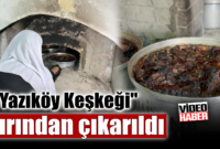 Türk mutfağının en önemli lezzeti “Yazıköy Keşkeği” fırından çıkarıldı
