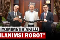 KBÜ’de  “Biyomimetik Akıllı Yılanımsı Robot”  Geliştirildi