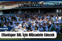 Eflanispor BAL için mücadele edecek