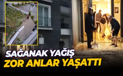 Safranbolu’yu Sağanak Yağış Vurdu