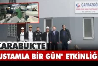 Karabük’te “Ustamla Bir Gün”  Etkinliği