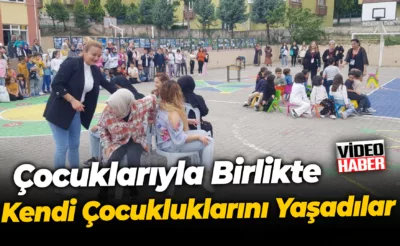 Çocuklarıyla Birlikte Kendi Çocukluklarını Yaşadılar