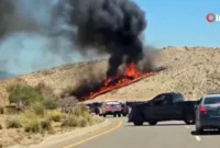 ABD’ye ait askeri uçak New Mexico eyaletinde düştü