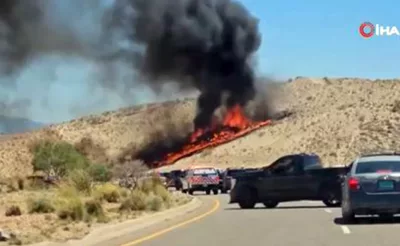 ABD’ye ait askeri uçak New Mexico eyaletinde düştü