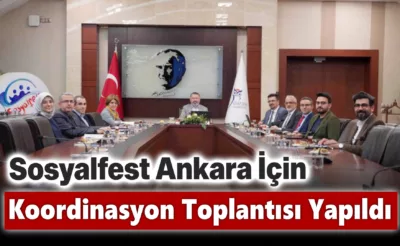 Sosyalfest Ankara İçin Koordinasyon Toplantısı Yapıldı