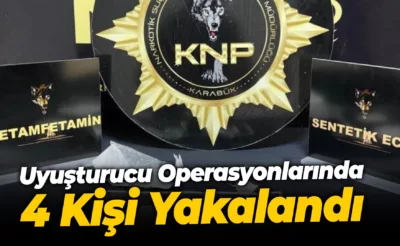 Uyuşturucu operasyonlarında 4 kişi yakalandı