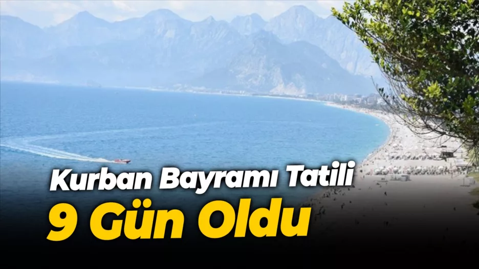 Cumhurbaşkanı Erdoğan duyurdu: Kurban Bayramı tatili 9 gün oldu