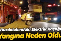 Buzdolabındaki Elektrik Kaçağı Yangın Çıkardı