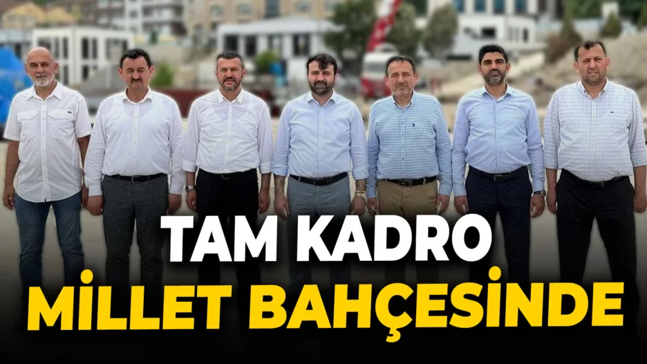 Karabük Milletvekilleri ve Başkan Çetinkaya Millet Bahçesi’ni İnceledi