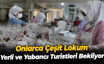 Safranlı lokumlara ilgi arttı