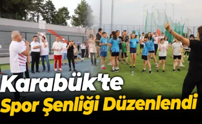Karabük’te Spor Şenliği Düzenlendi