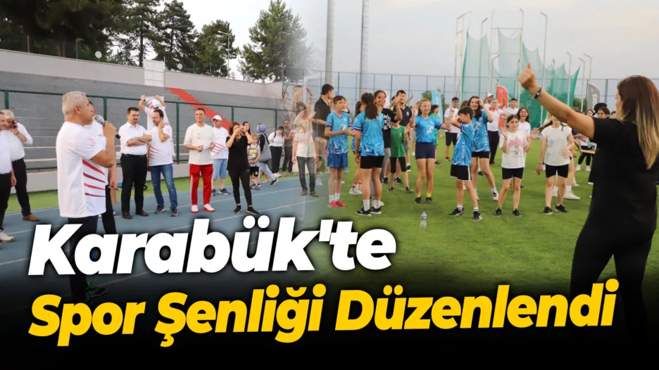 Karabük’te Spor Şenliği Düzenlendi