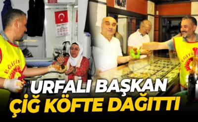 Eğitim-Sen, Karabük’te Esnaflara Çiğ Köfte Dağıttı