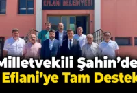 AK Parti Karabük Milletvekili Cem Şahin Eflani’de Temaslarda Bulundu