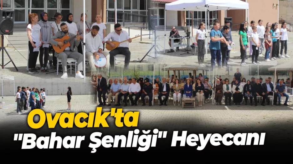 Ovacık’ta “Bahar Şenliği” Heyecanı