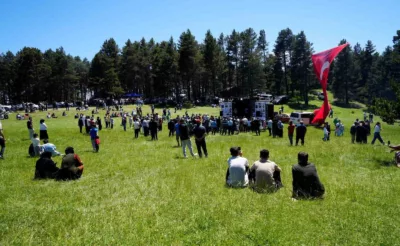 Güzelhisar Kalesi’nin varisleri yayla şenliğinde bir araya geldi