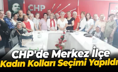 CHP’de Merkez İlçe Kadın Kolları Seçimi Yapıldı