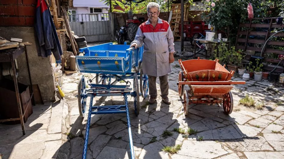 Filmden esinlendi emekli olunca ‘Sütçü Ramiz’in arabasını yaptı