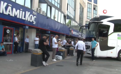 Kurban Bayramı öncesi 15 Temmuz Demokrasi Otogarı’nda biletler tükendi