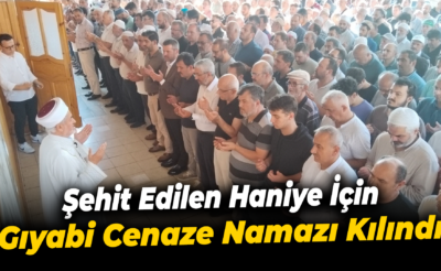 Hamas lideri Haniye için gıyabi cenaze namazı kılındı