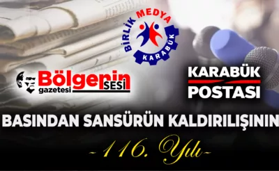 Basından Sansürün Kaldırılışının 116. Yılı