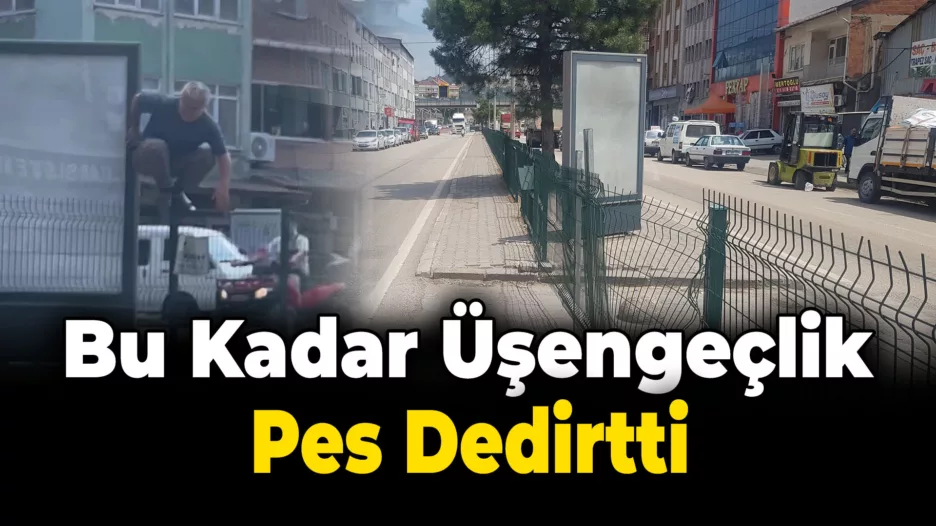 Üşengeçliğin bu kadarı da pes dedirtti