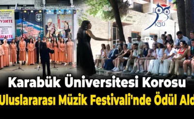 Karabük Üniversitesi Müzik Bölümü Korosu Bulgaristan’da Ödül Aldı