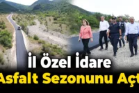 Karabük İl Özel İdaresi Asfalt Sezonunu Başlattı