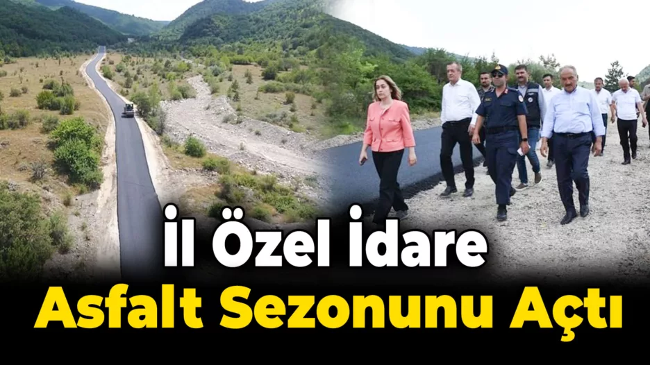 Karabük İl Özel İdaresi Asfalt Sezonunu Başlattı