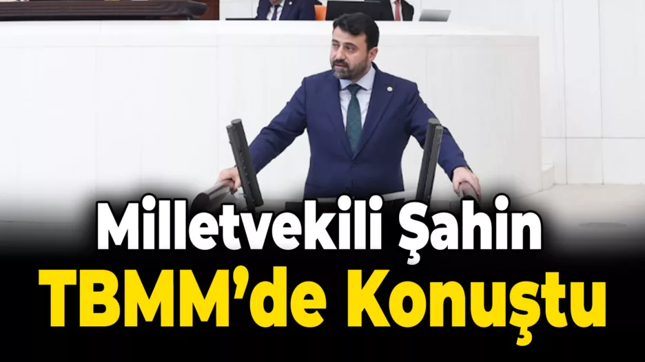 Karabük Milletvekili Şahin, TBMM’de partisi adına konuştu