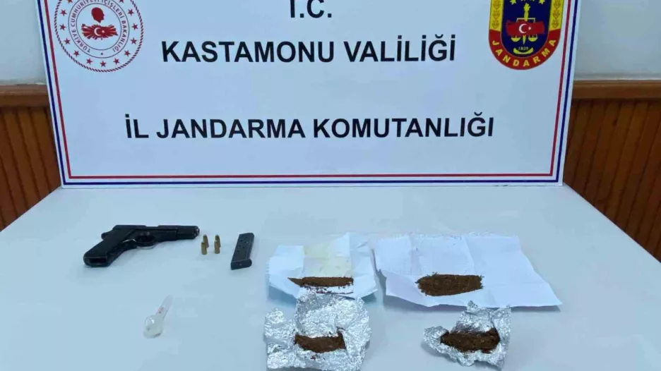 Kastamonu’da uyuşturucuyla yakalanan 3 şahıs tutuklandı