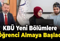 KBÜ, yeni bölümler ile öğrenci alımına başlıyor