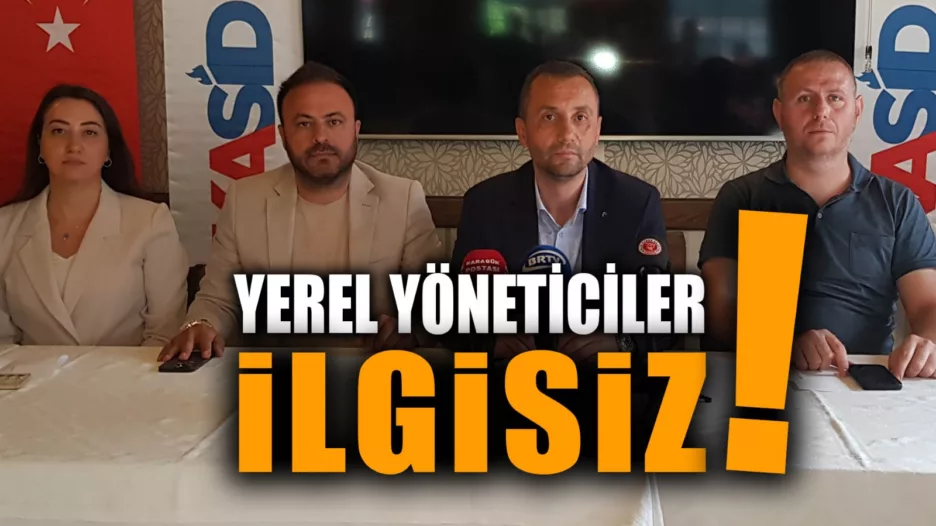 YEREL YÖNETİCİLER İLGİSİZ..!