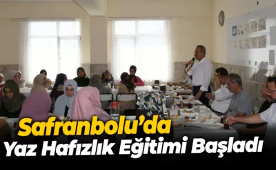  Safranbolu’da Yaz Hafızlık Eğitimi Başladı