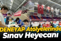 Karabük’te DENEYAP Atölyelerinde Sınav Heyecanı