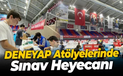 Karabük’te DENEYAP Atölyelerinde Sınav Heyecanı