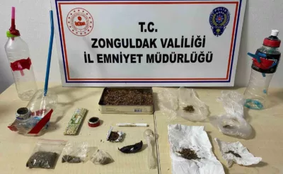 Zonguldak’ta uyuşturucu operasyonunda 2 tutuklama