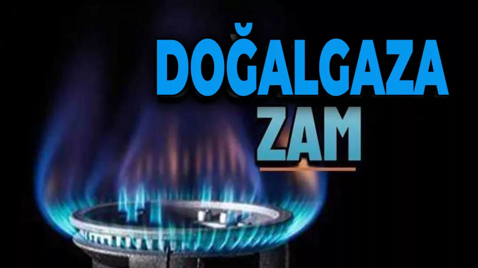 Doğalgaza %38 Zam Geldi