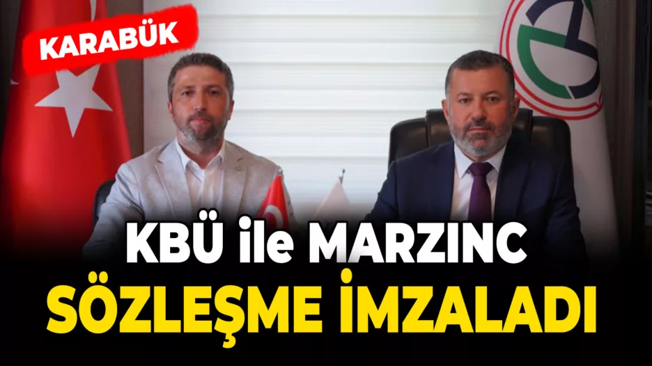 KBÜ, MARZINC’le Danışmanlık Sözleşmesi İmzaladı