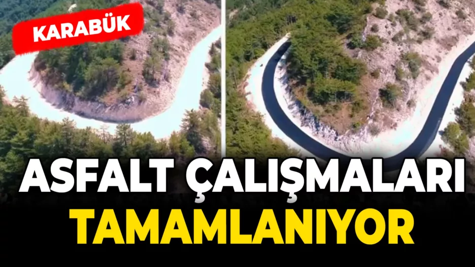 Köylerde Asfalt Çalışmaları Tamamlanıyor