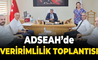 ADSEAH’de Verimlilik Toplantısı Yapıldı