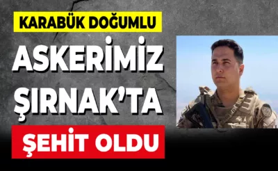 Safranbolulu Asker Görevi Başında Şehit Oldu