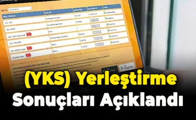 Yükseköğretim Kurumları (YKS) yerleştirme sonuçları açıklandı