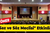 TÖMER’den “Saz ve Söz Meclisi” Etkinliği