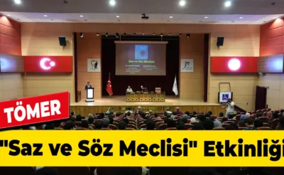 TÖMER’den “Saz ve Söz Meclisi” Etkinliği